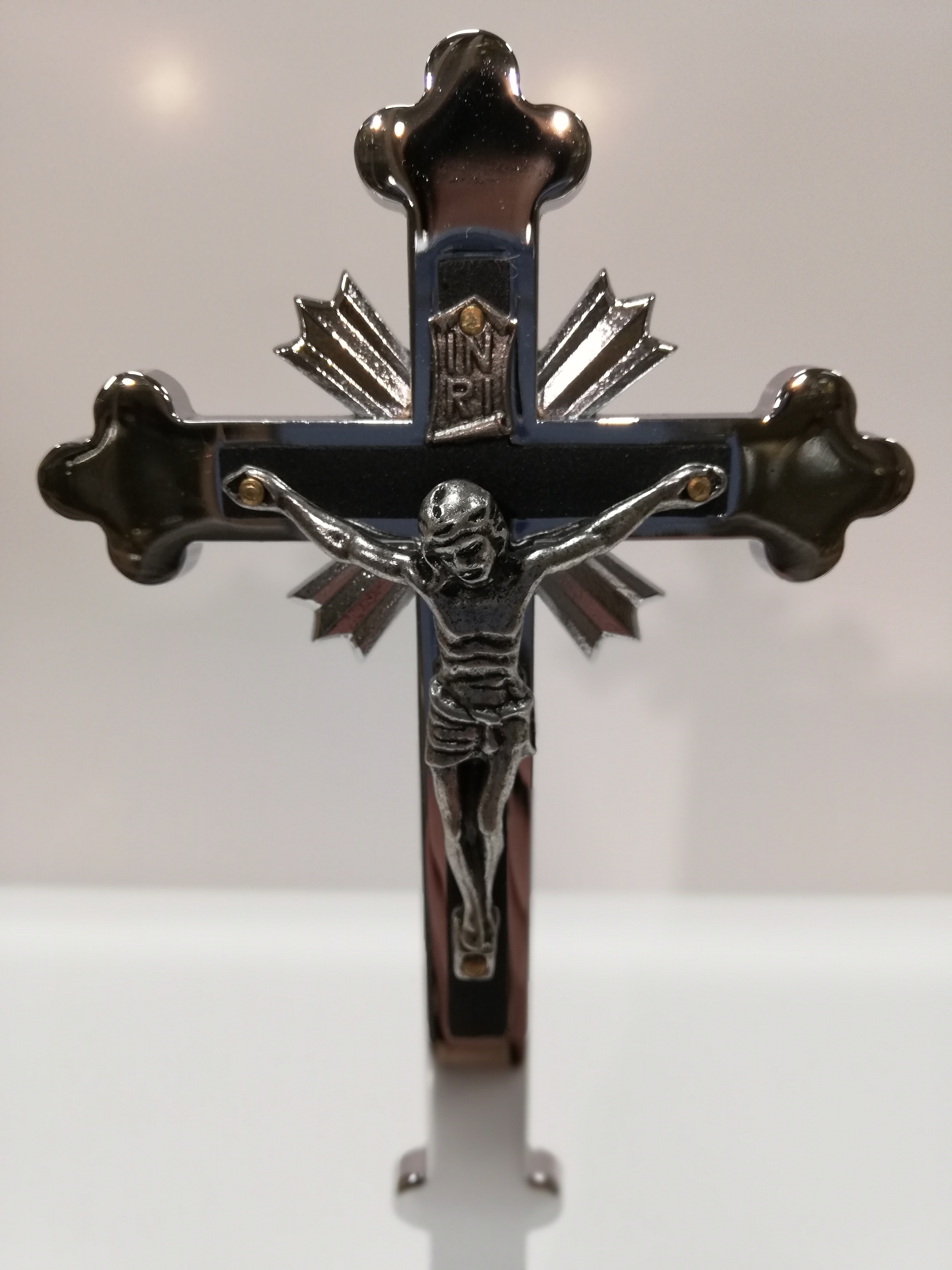 krzyż stojący,kolęda,krzyż srebrny,krzyż tradycyjny