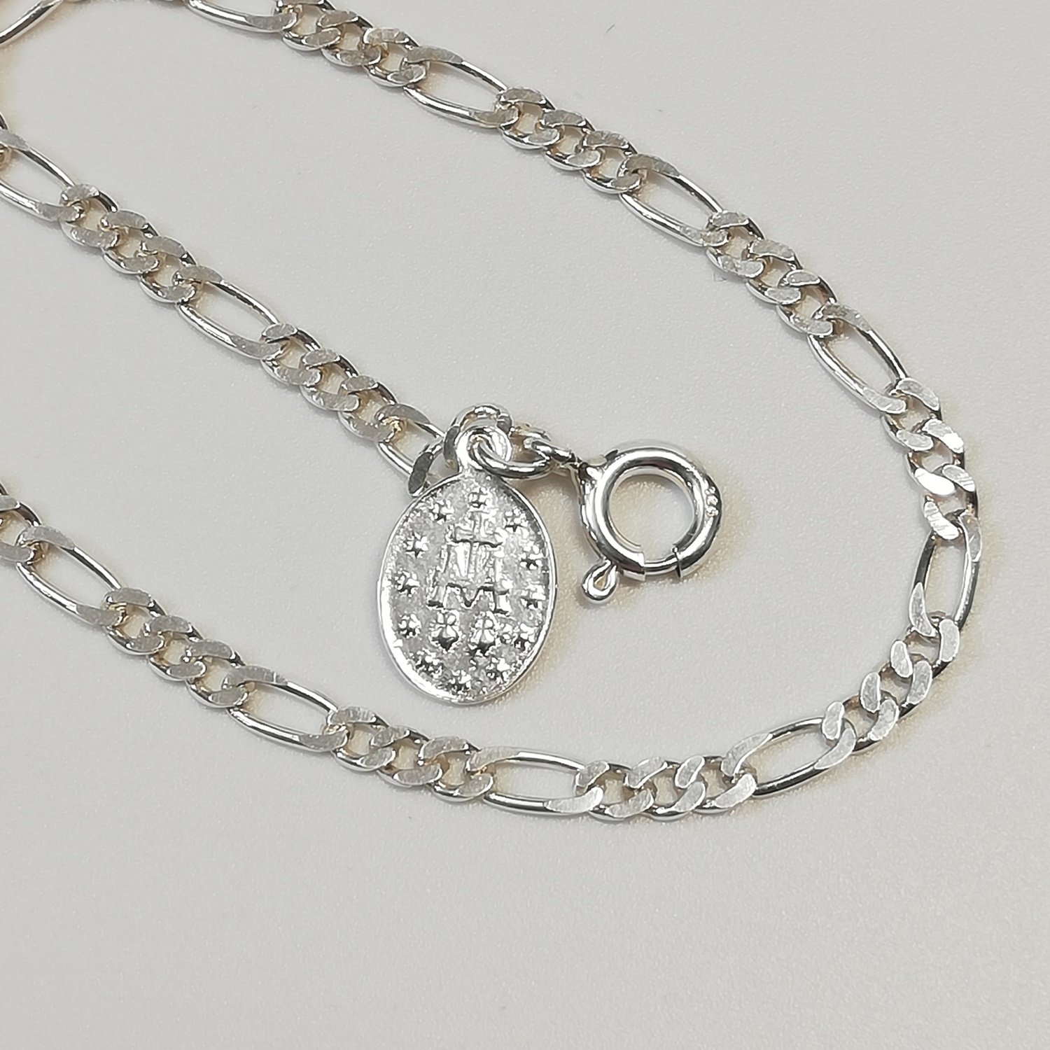 bransoletka zawierzenia Maryi,łańcuch niewoli Maryi,zawierzenie się Jezusowi przez ręce Maryi,bransoletka srebrna