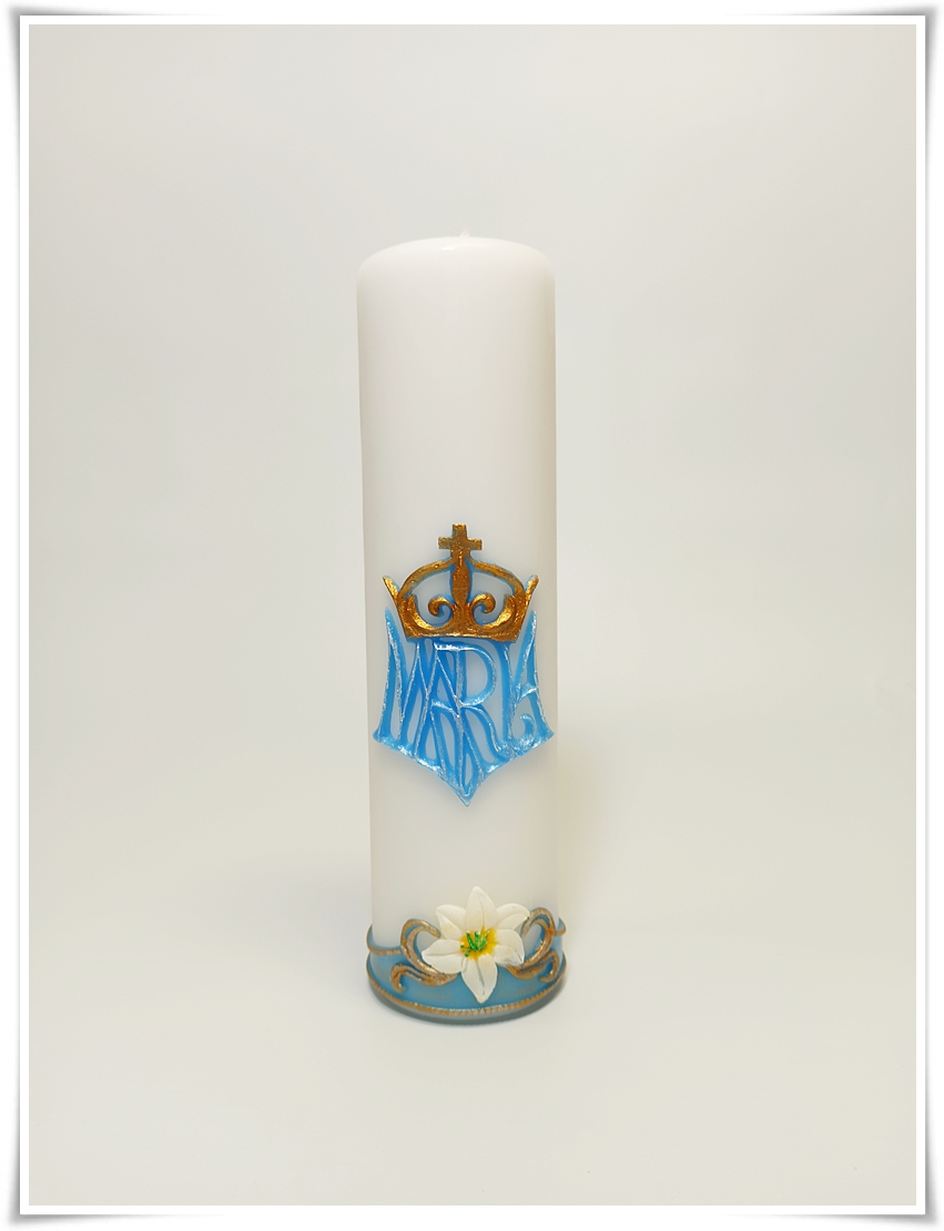 świeca ołtarzowa, świeca Maryjna, świece ołtarzowe, świece na ołtarz